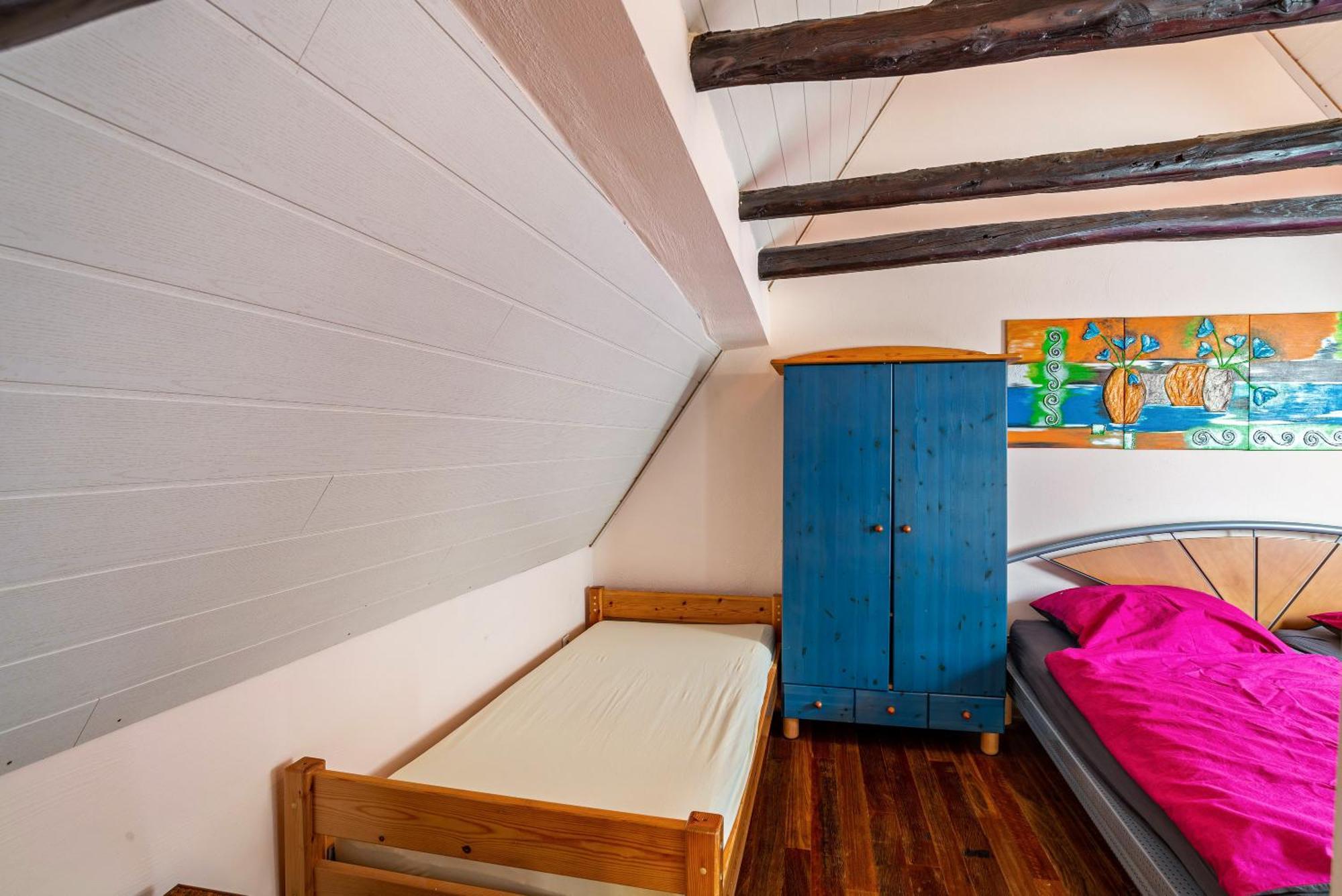 Ferienwohnung Blaues Haus Ubstadt-Weiher Esterno foto