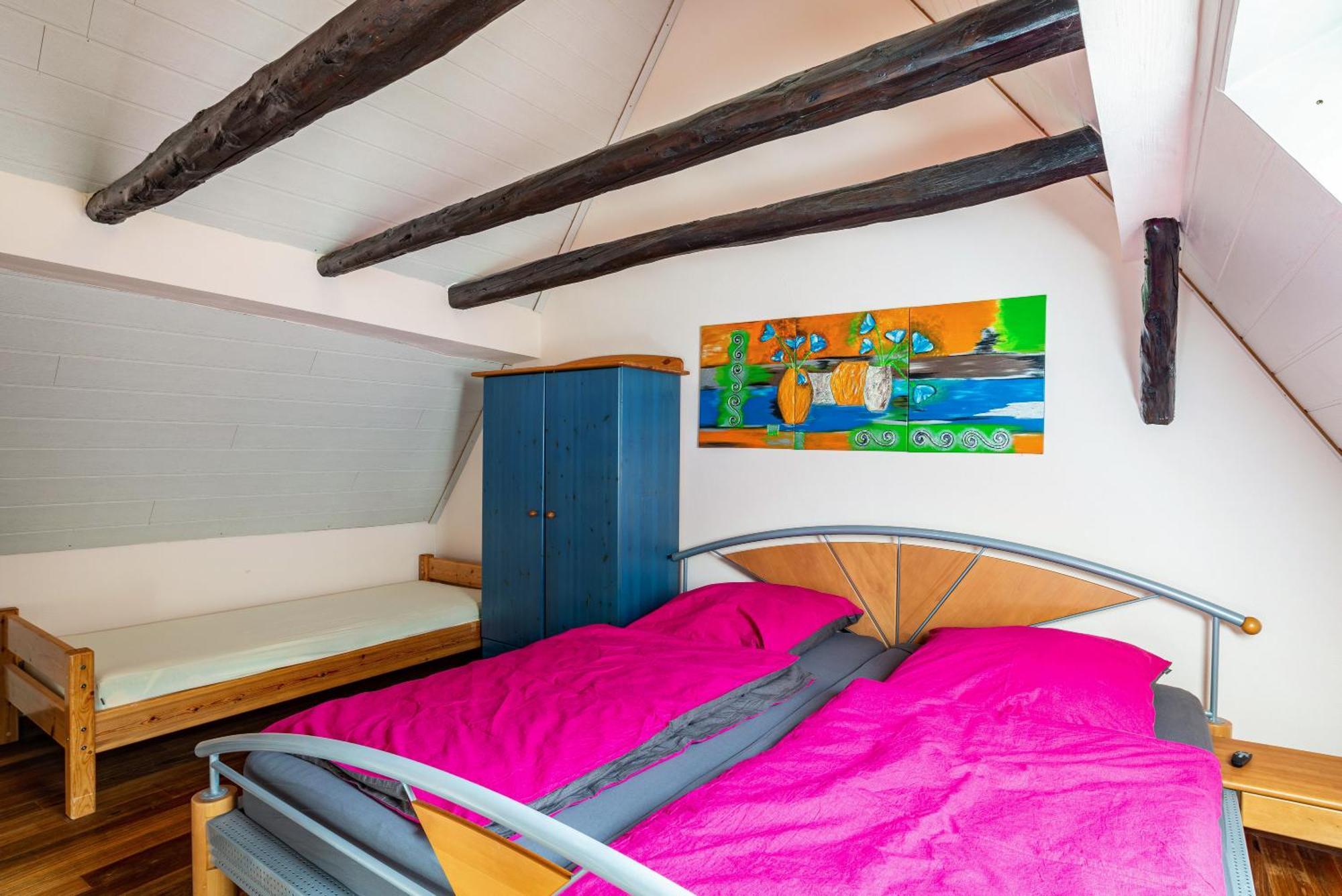 Ferienwohnung Blaues Haus Ubstadt-Weiher Esterno foto