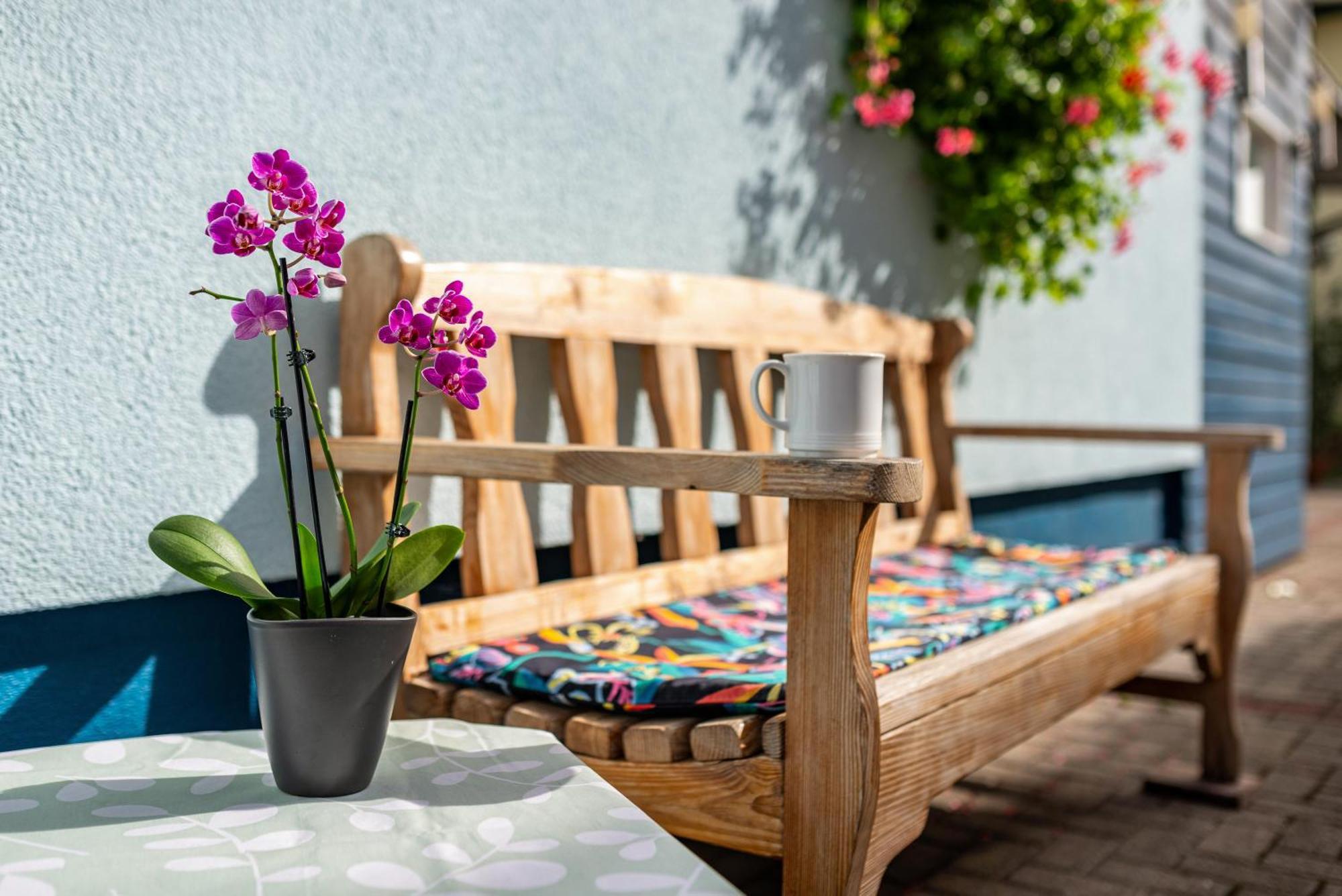 Ferienwohnung Blaues Haus Ubstadt-Weiher Esterno foto