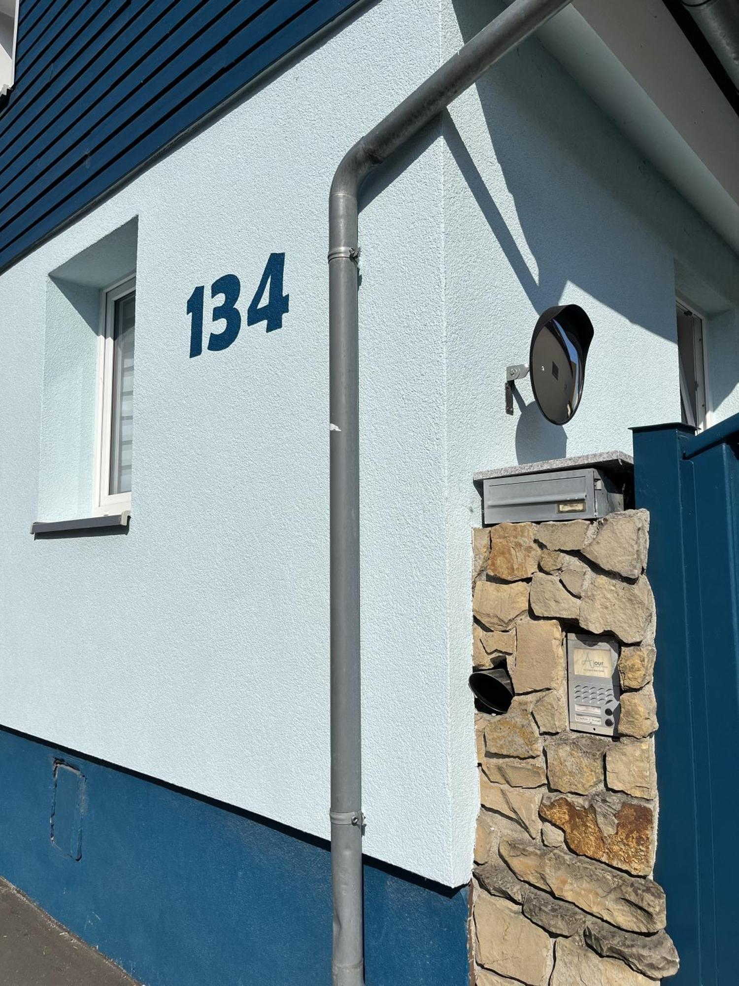 Ferienwohnung Blaues Haus Ubstadt-Weiher Esterno foto