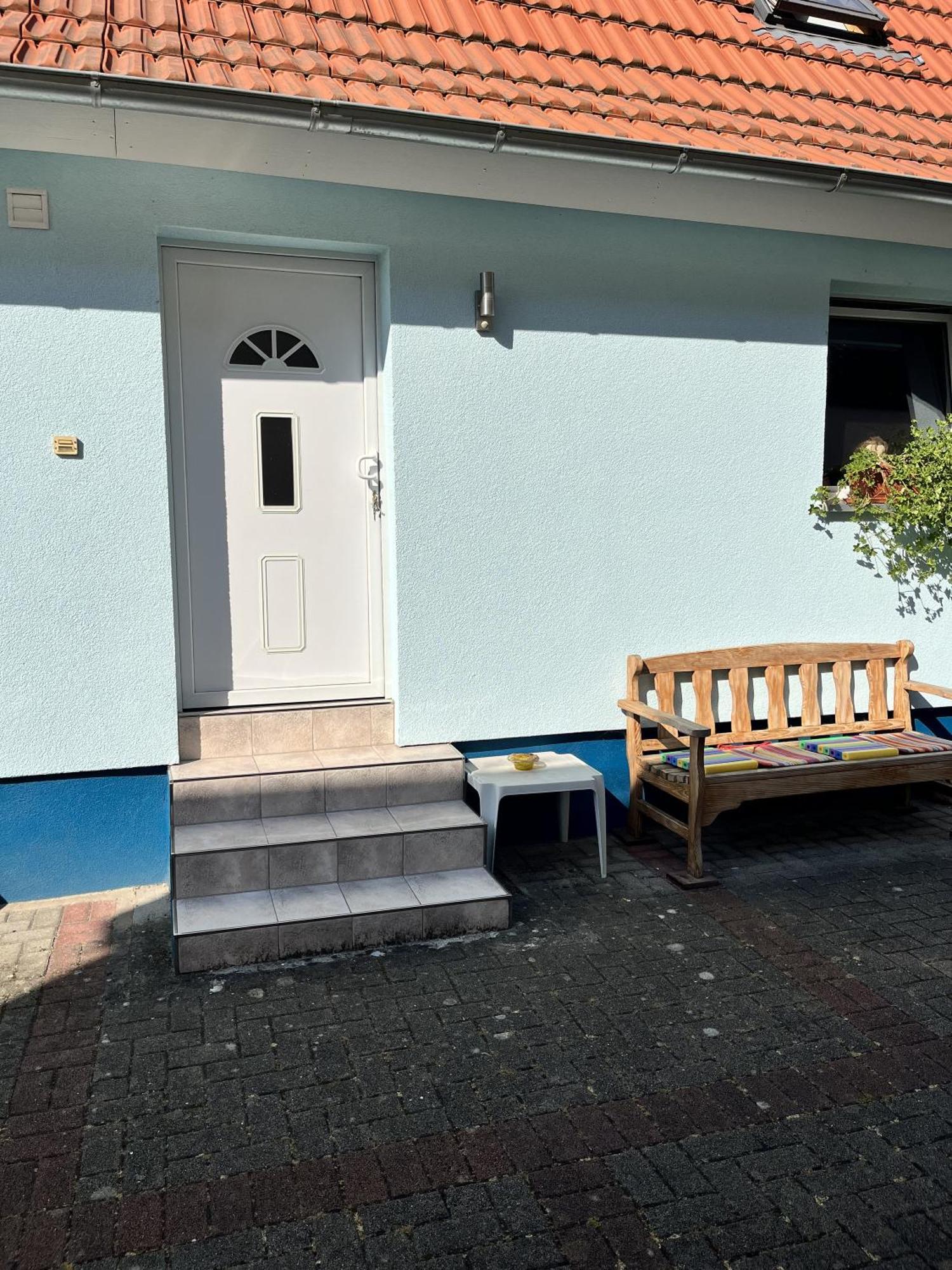 Ferienwohnung Blaues Haus Ubstadt-Weiher Esterno foto